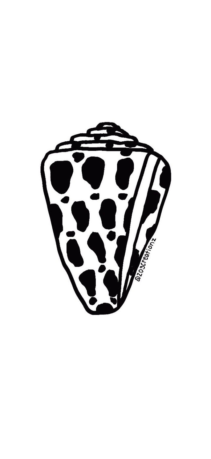 Hebrew shell sticker