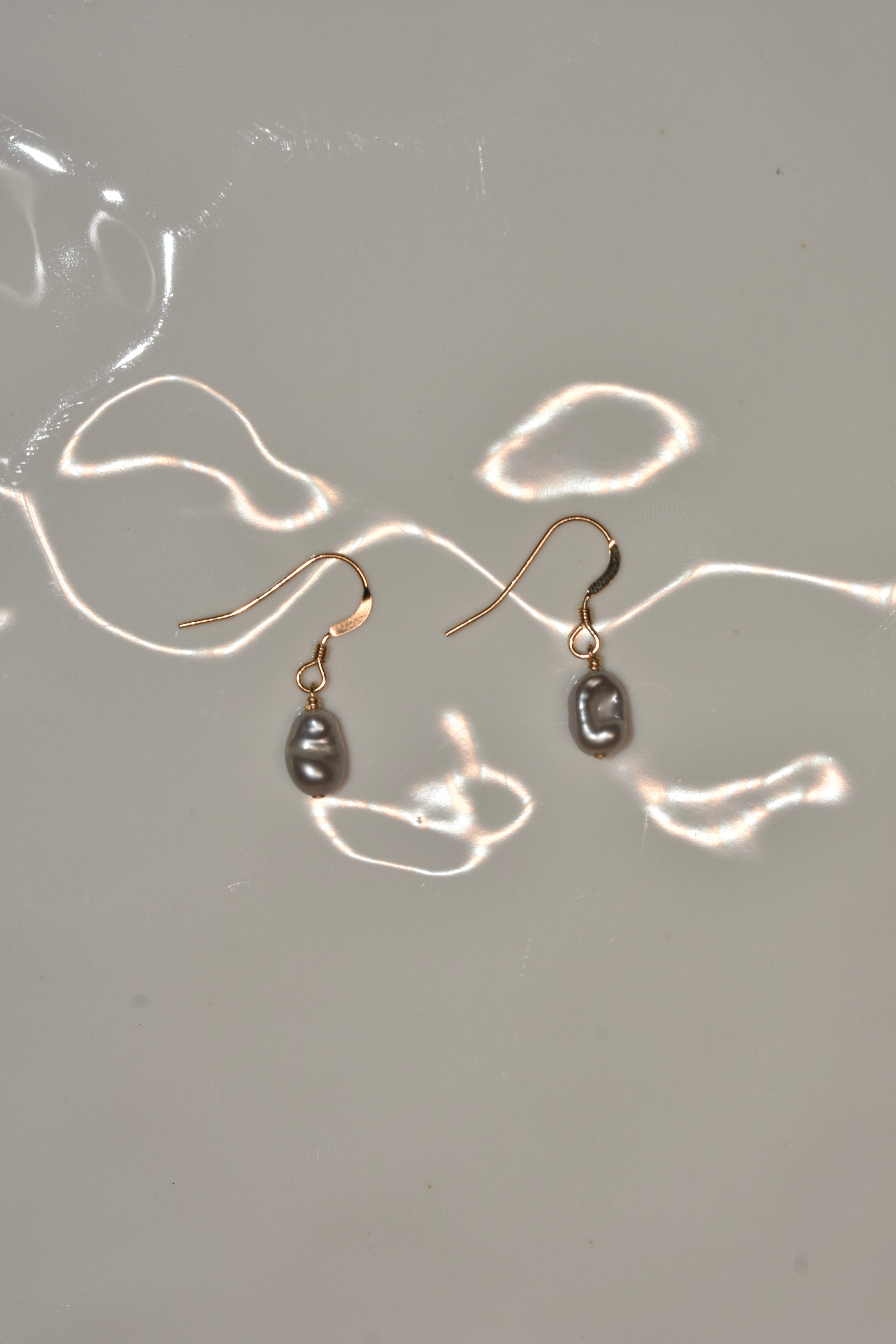 Keshi girl earrings