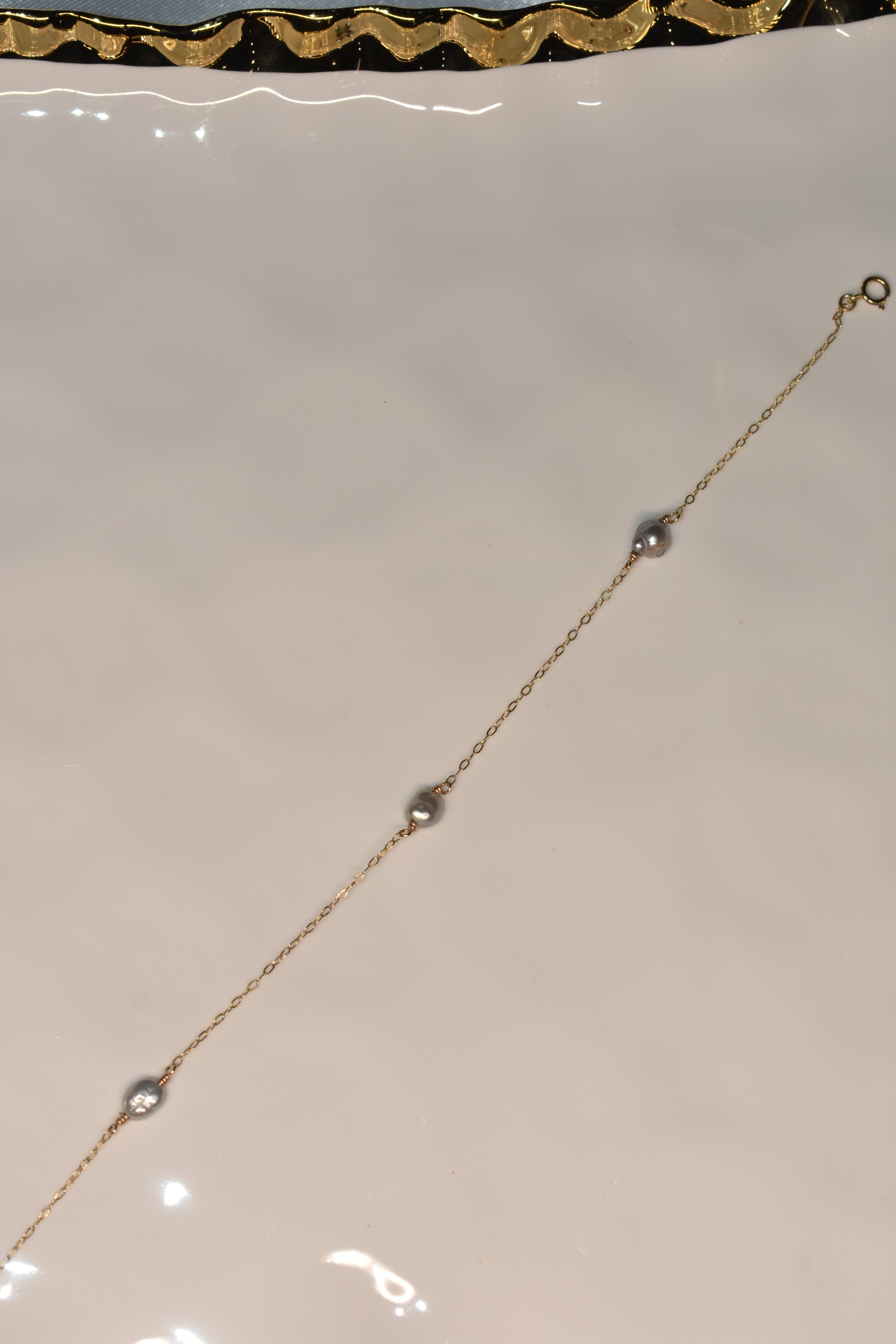 Keshi girl bracelet/anklet